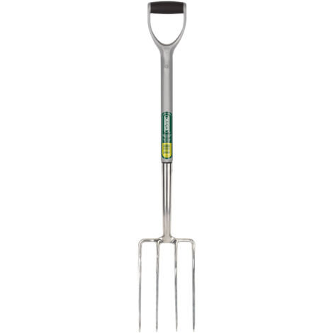 Draper Stainless Steel Garden Fork With Soft Grip Handle (83755)