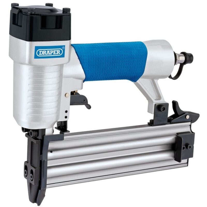 Draper - air nailer nail gun upholstery tacker tool 10 - 50mm nails 14607