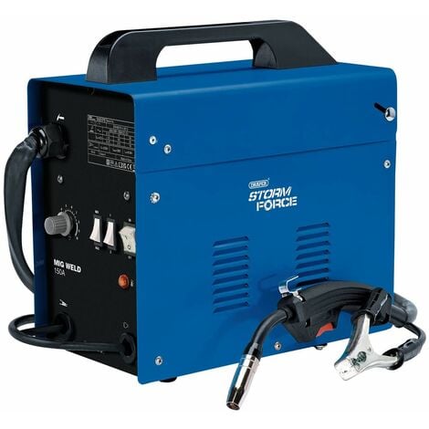 Draper Storm Force&174 Gasless MIG Welder, 150A (70050)