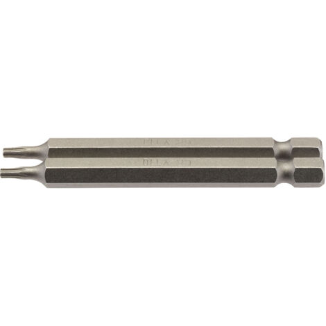 Draper T10 1/4 Hex. Draper TX-STAR&174 Insert Bit 75mm Long x 2 (66845)