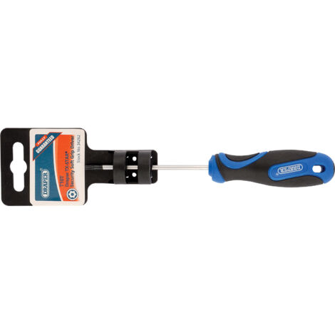 Draper T10TX75 TX-TAMPERPROOF Security Screwdriver with Soft Grip Handle (Model 34262)