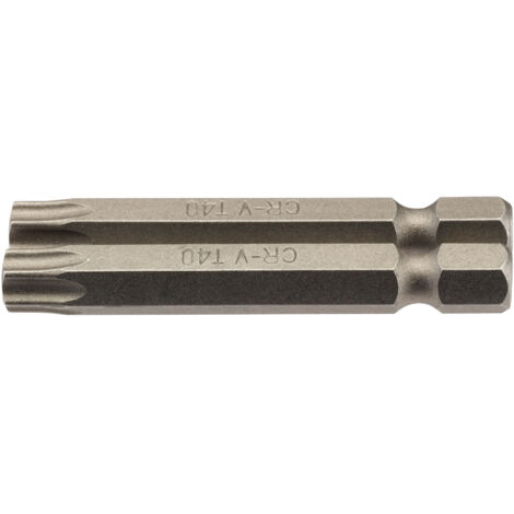 Draper T40 1/4 Hex. Draper TX-STAR&174 Insert Bit 50mm Long x 2 (66624)