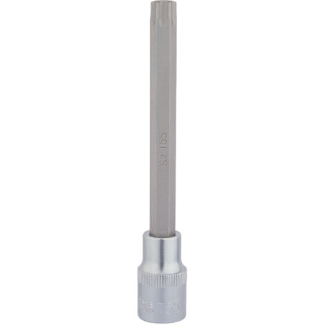 Draper T55 x 140mm Draper TX-STAR&174 1/2 Square Drive Socket Bit (16321)