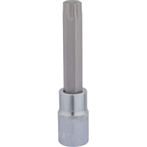 Draper T60X100MMTX STAR SOC.BIT-1/2SD 1/2" Square Drive TX-STAR® Socket Bits (Model 16324)