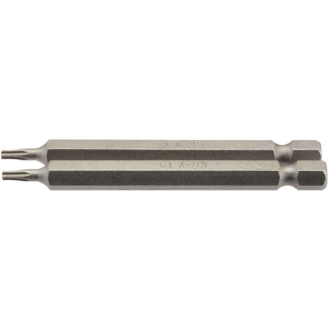 Draper T8 1/4 Hex. Draper TX-STAR&174 Insert Bit 75mm Long x 2 (66830)