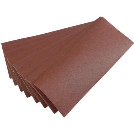 Draper Ten 232 x 92mm 100Grit Aluminium Oxide Sanding Sheets (59466)