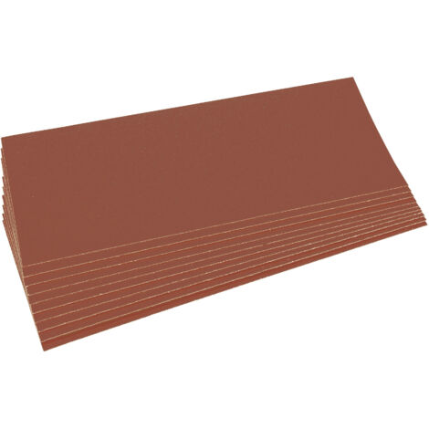 Draper Ten 280 x 115mm Aluminium Oxide Sanding Sheets (59106)