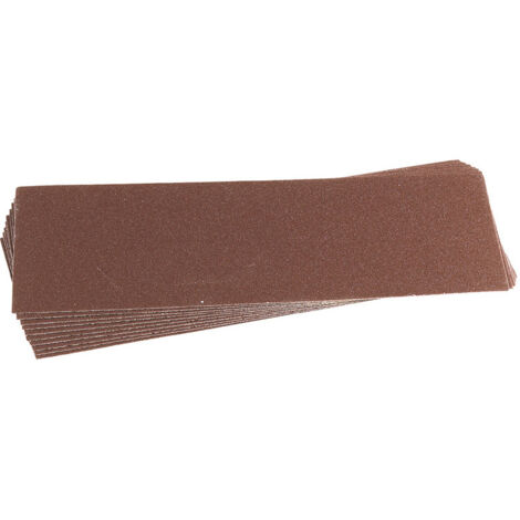Draper Ten 280 x 115mm Aluminium Oxide Sanding Sheets (59108)
