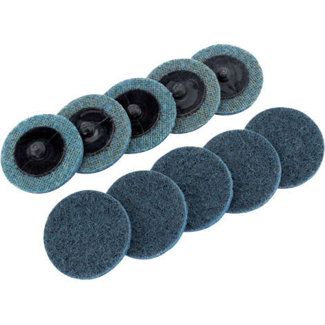 Draper Ten 50mm Polycarbide Abrasive Pads (Fine) (75622)