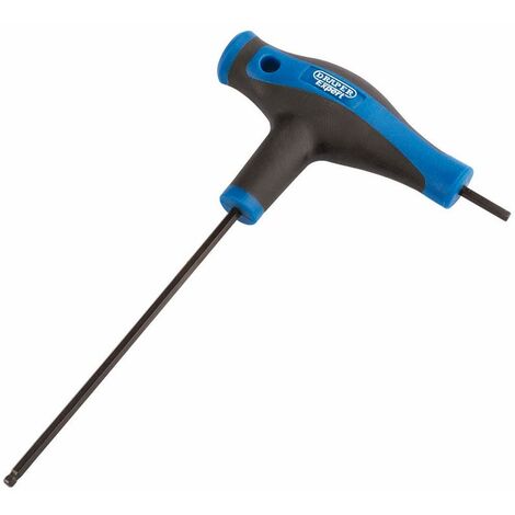 Draper Thex/SG/B Expert Soft GripT Handle Hexagon and Ball End Key, blu, 3.0 mm