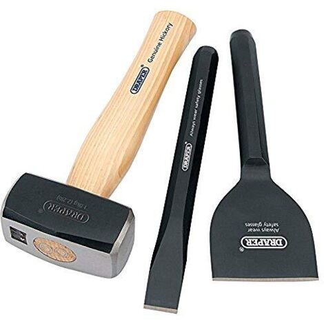 Draper tools 26120 - Costruttori kit fsc maniglia noce certificato (3 pezzi)