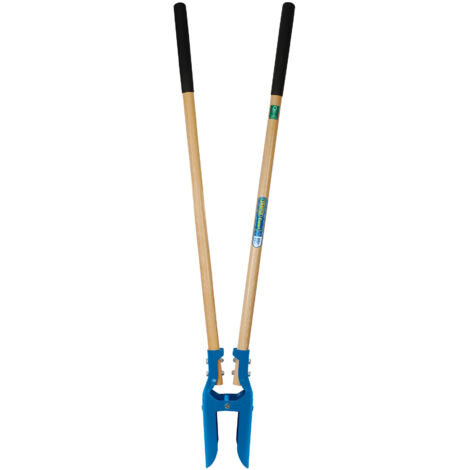 Draper Tools 26478 Heavy-Duty Post Hole Digger with Handles – Certified FSC Ash Wood, Expert-Grade Post Hole Excavator