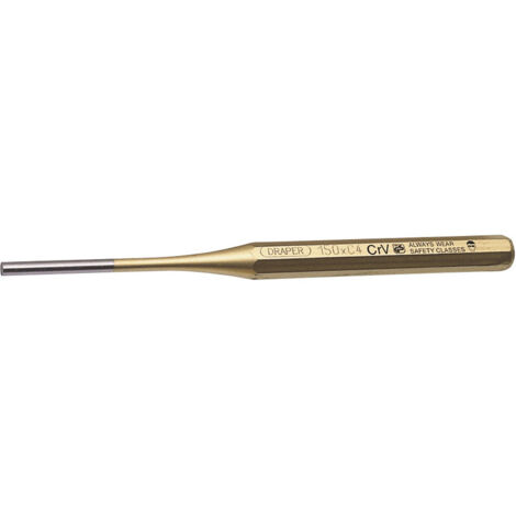 Draper Tools 51687 Heavy-Duty Pry Bar (Crowbar) – 4 mm Thickness x 150 mm Length