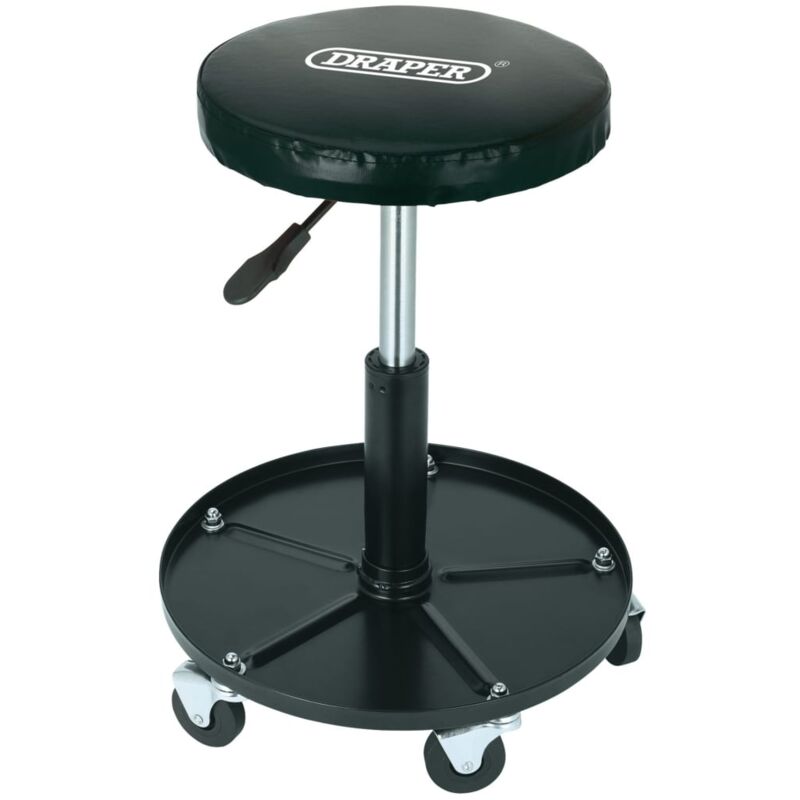 

Draper Tools Asiento de trabajo ajustable negro - Negro