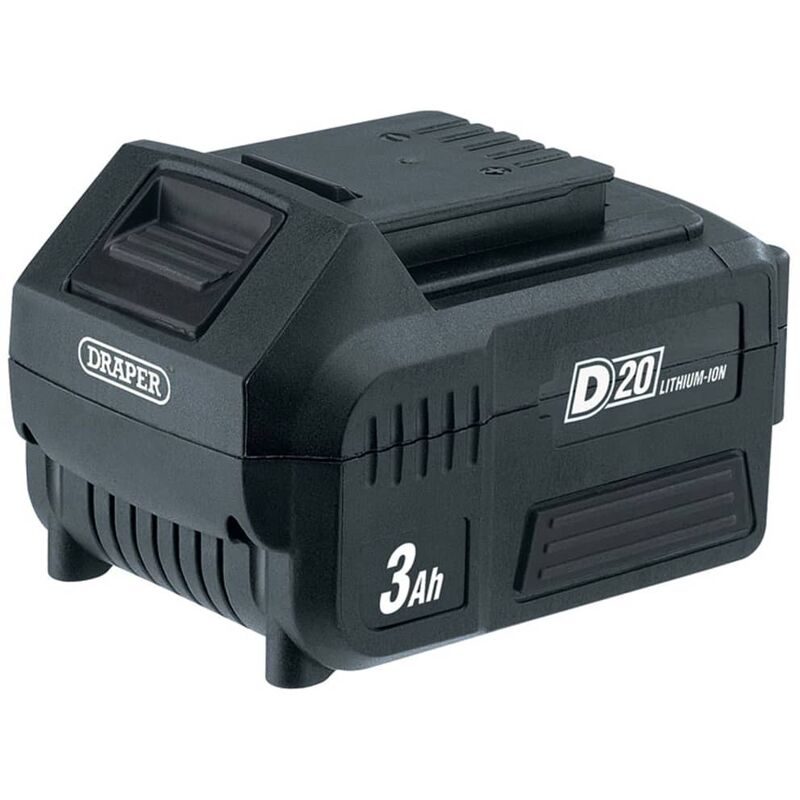 

Draper Tools Batería de iones de litio D20 3 Ah 20 V