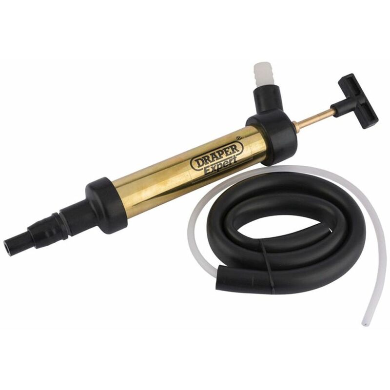 

Draper Tools Bomba de transferencia de liquido de neopreno y latón 16152