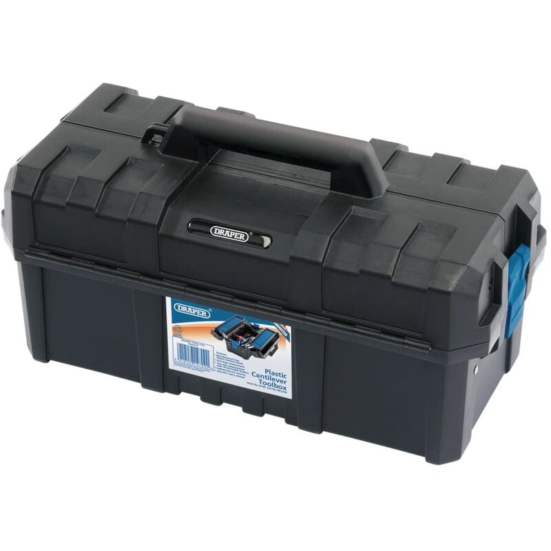 

Draper Tools Caja de herramientas desplegable 45,4x23,5x23,5 cm - Azul