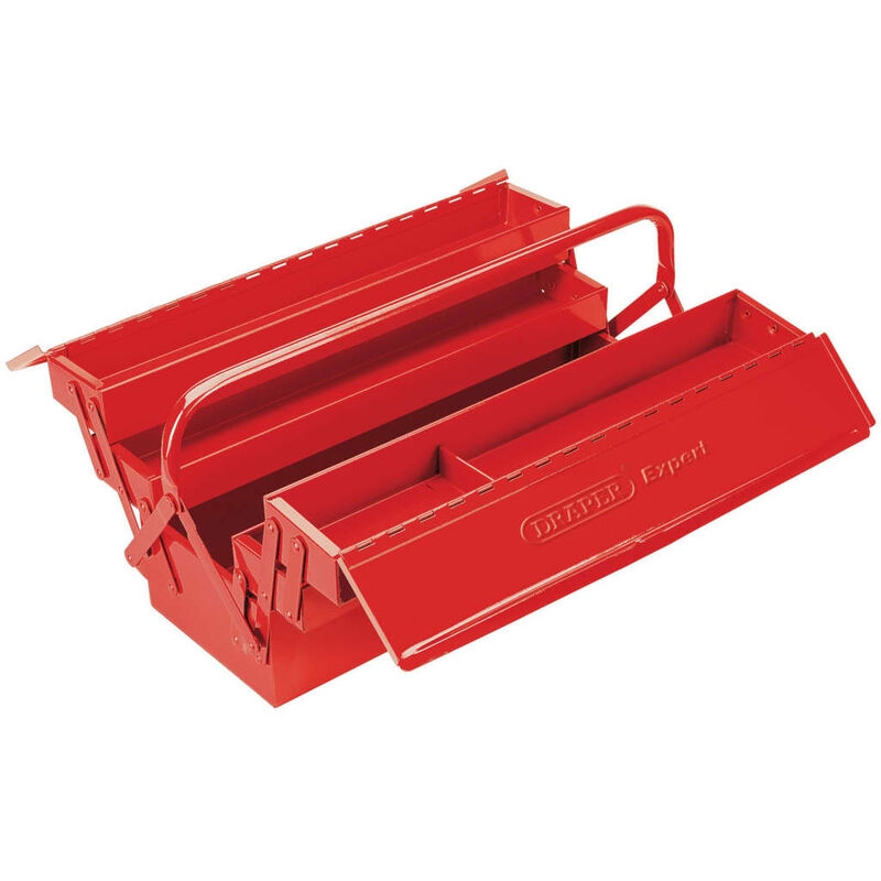

Draper Tools Caja de herramientas desplegable expertos rojo 53x20x21cm
