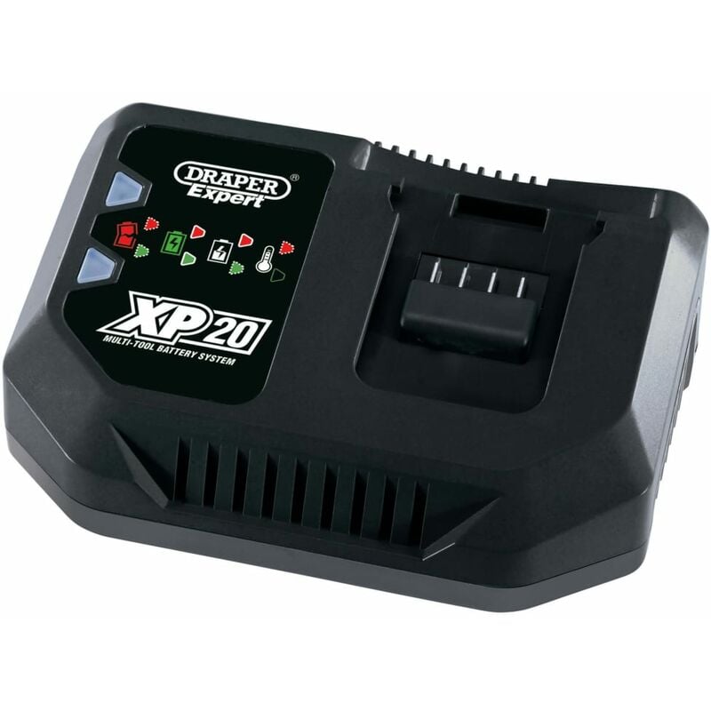 

Draper Tools Cargador rápido de batería XP20 20 V