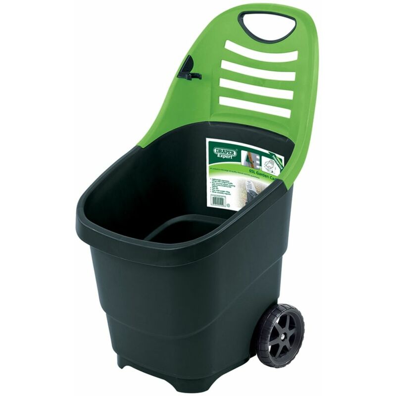 

Draper Tools Carrito de jardín Expert 65 L verde 78643