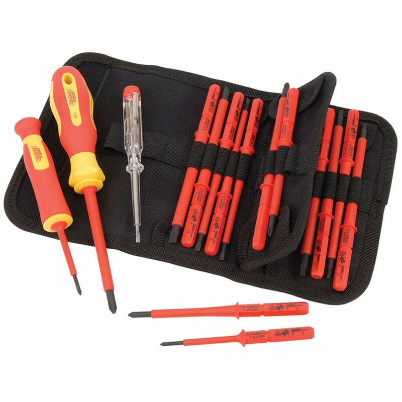 

Draper Tools Destornilladores aislados y probador de tensión 05776