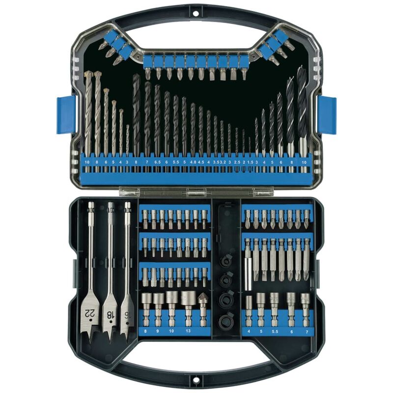 

Draper Tools Kit de brocas y accesorios 101 piezas