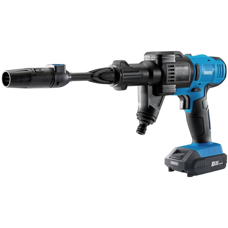 

Tools Kit de limpiadora a presión con batería D20 2 Ah - Azul - Draper