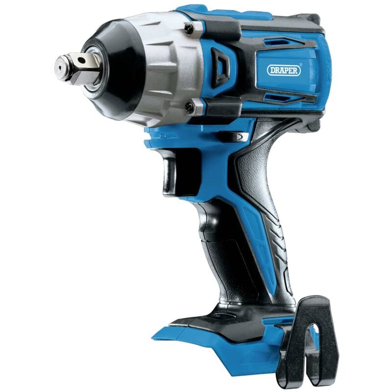 

Draper Tools Llave de impacto sin escobillas expuesto D20 20 V 250Nm