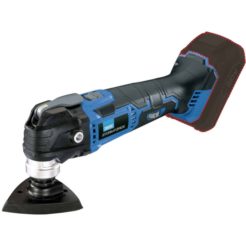 

Draper Tools Multiherramienta oscilante Storm Force 20 V