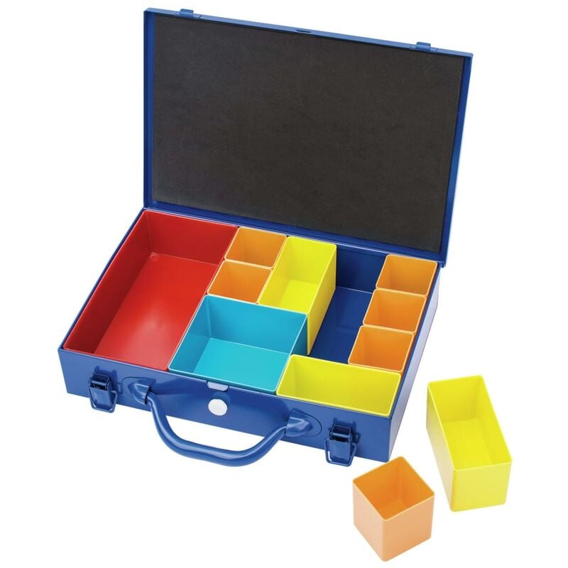 

Draper Tools Organizador de herramientas 11 pzas azul 32,9x22,5x6,5 cm