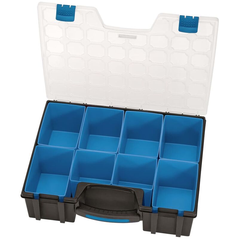 

Draper Tools Organizador de herramientas 8 pzas negro 41,5x33x11 cm - Azul