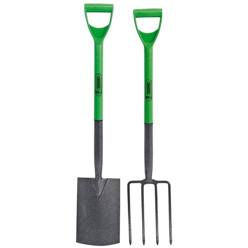 

Draper Tools Pala y horquilla de jardín acero carbono 28x18 cm 165666