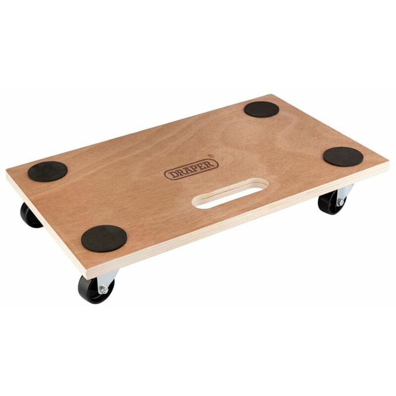 

Draper Tools Plataforma Dolly 150 kg madera contrachapada 17987