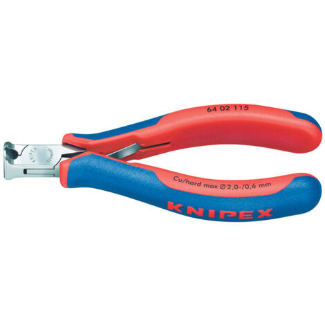 Draper Top Cutter Bevel Cut 115mm Electronics End Cutting Nippers (Model 27712)