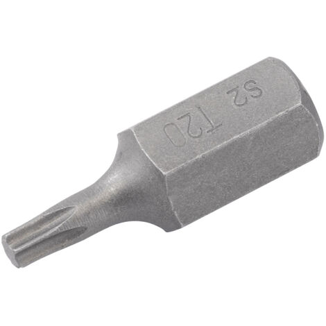 Draper TX-STAR T20 X 30mm Insert Bit for Mechanic's Bit Sets – 10mm Hex, Model 33350