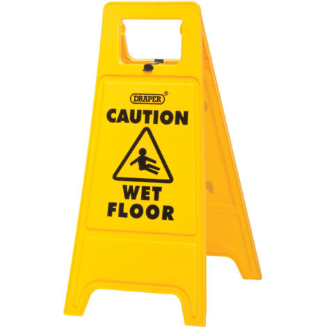 Draper Wet Floor Warning Sign (82134)
