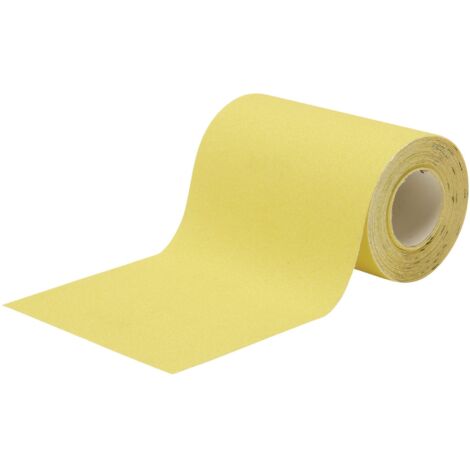 Draper Woodworking Sanding Roll, 115mm x 5m, 120 Grit - Durable Sanding Roll for Woodworking Projects