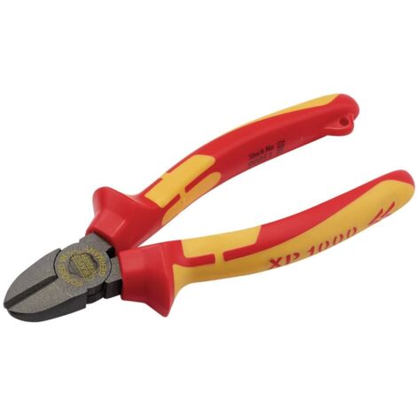 Draper XP1000 VDE Certified 160mm Tethered Diagonal Side Cutter for Electrical and Precision Cutting Tasks