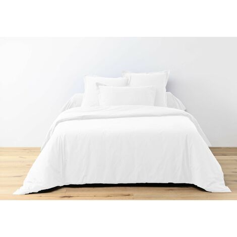 Draps plat Blanc 240x300 Atelier du coton 132109 - Blanc