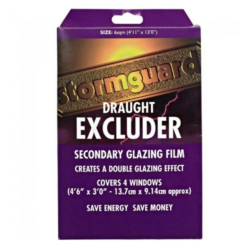 Draught Excluder - Secondary Glazing Film by Stormguard