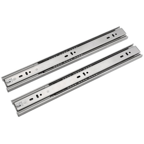 Drawer Slide, Stainless Steel Three Section 12 inch/30 cm