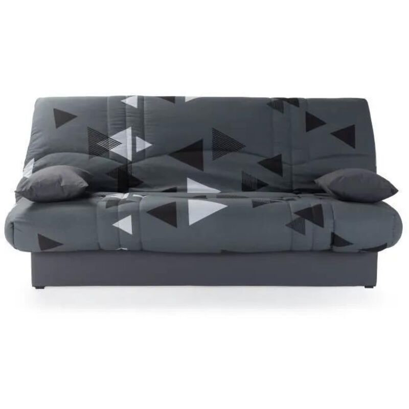Les Tendances Dream Clic Clac-sofa Grau 190 X 92 Cm