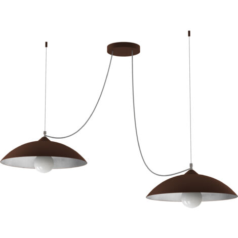 DREAM SOSPENSIONE CORTEN/FOGLIA 2 LUCI