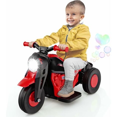 EASYCOMFORT Moto da Cross Elettrica per Bambini da 3-5 Anni - Blu