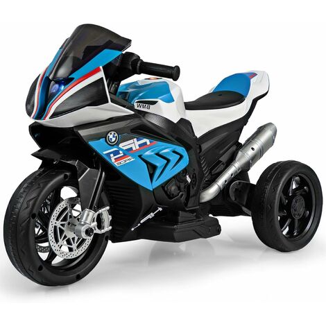 Moto électrique pour enfants Vespa GTS300 bleu vidaXL