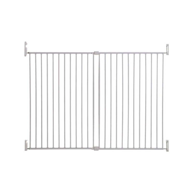Sans Marque - Dreambaby Barriere de sécurité Broadway Gro-Gate Extra-Large et Extra-Grande (pour 76 - 134 cm), blanc