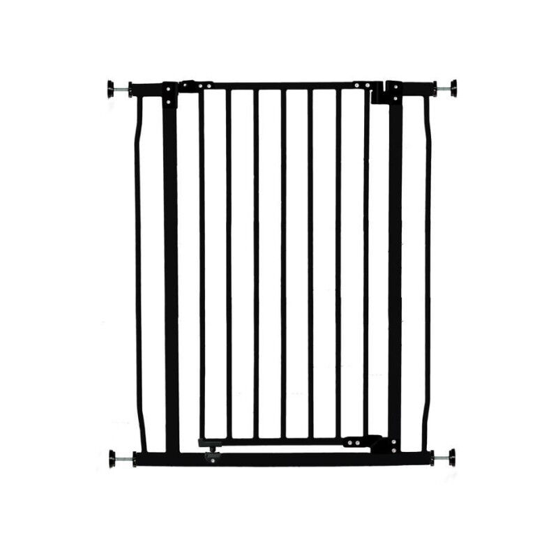 Sans Marque - dreambaby Barriere de sécurité Extra Haute liberty - Par pression - l 75/81 x h 93 cm - Noire