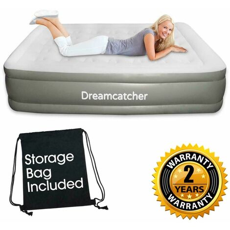 inflatable double bed with electric pump