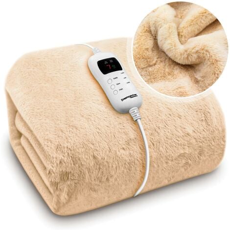 Dreamcatcher deluxe luxurious faux online fur electric heated throw