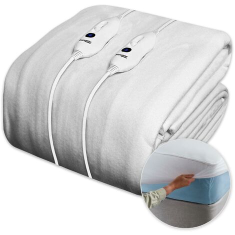 Dreamcatcher King Size Electric Blanket Luxury Polyester, King Size Bed 203 x 152cm Electric Heated Blanket